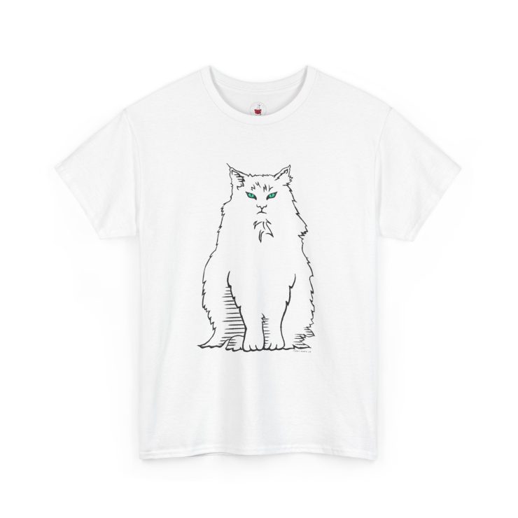 Curmudgeon Cat Unisex T-Shirt, Funny Cat Shirt, Cat Lover Gift, Animal Graphic Tee, Pet Owner Clothing